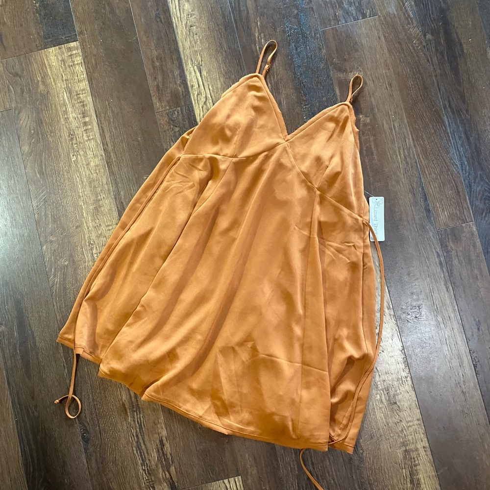 Lizard Thicket Rust Orange baby doll Dress